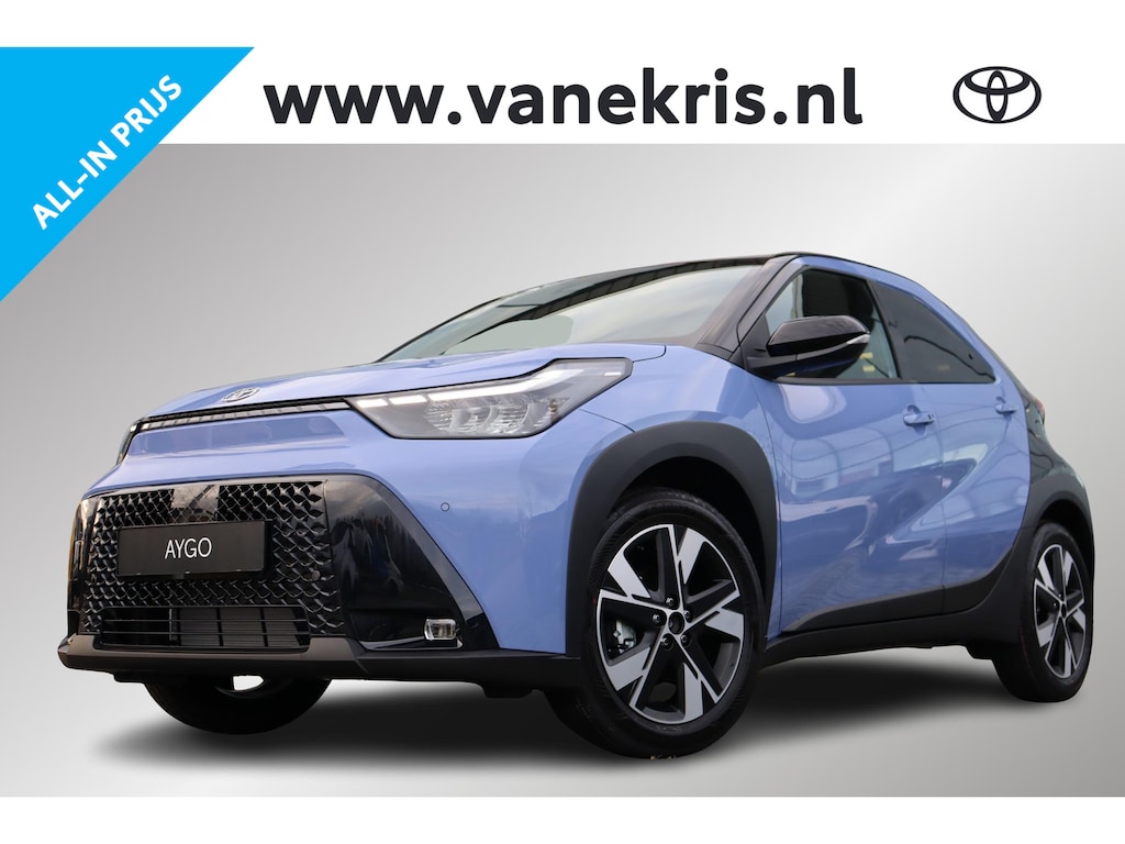 Toyota Aygo X Hybrid 115 pulse, Easy pack, Parkeersensoren, Apple Carplay, Android Auto, Keyless entry!!