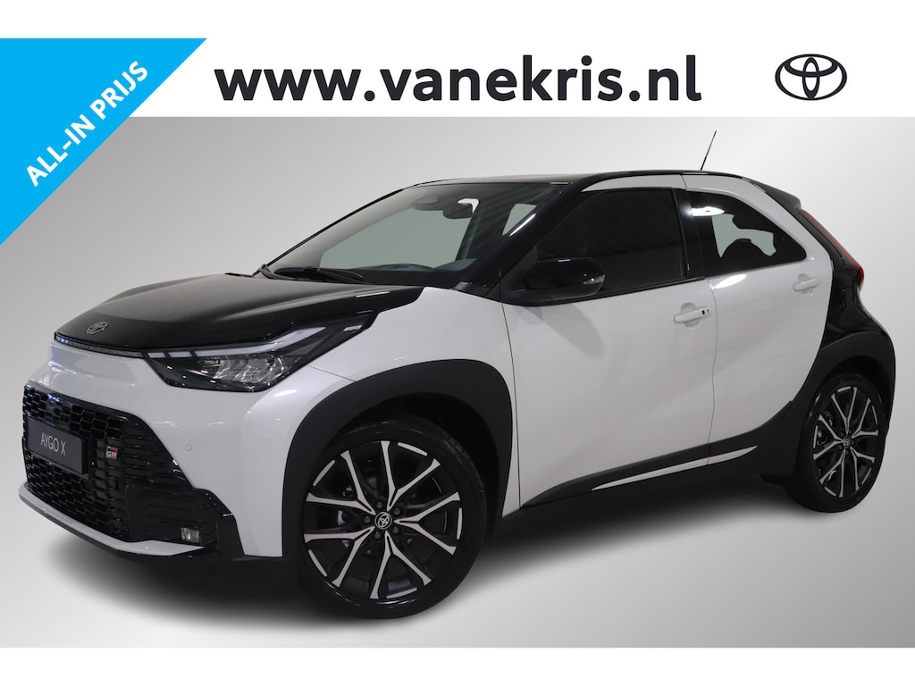 Toyota Aygo X Hybrid 115 GR Sport, Nieuw en uit vooraad leverbaar met €1500,- inruilpremie!