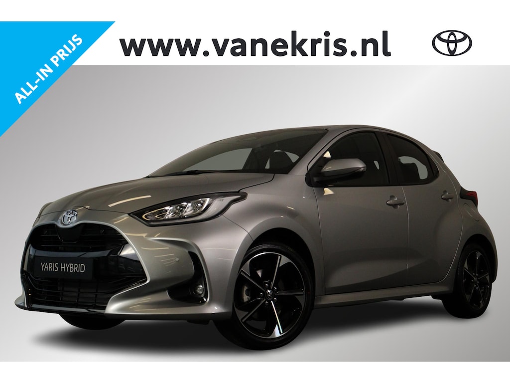 Toyota Yaris 1.5 Hybrid 130 Executive Draadloos Apple Carplay & Android Auto, Stuurverwarming, Parkeersensoren, Stoelverwarming, 17 inch LM velgen!