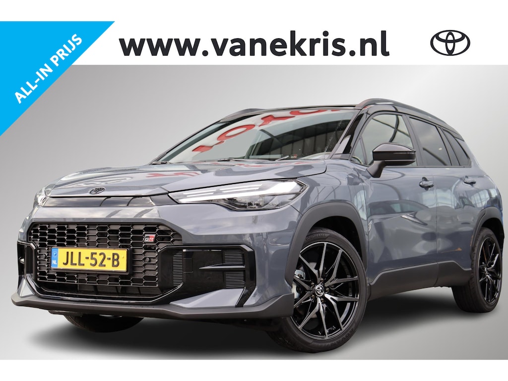 Toyota Corolla Cross Hybrid 180 GR Sport, Apple Carplay, Android auto, JBL Audio, Panoramisch Dak, Parkeercamera, Parkeersensoren,