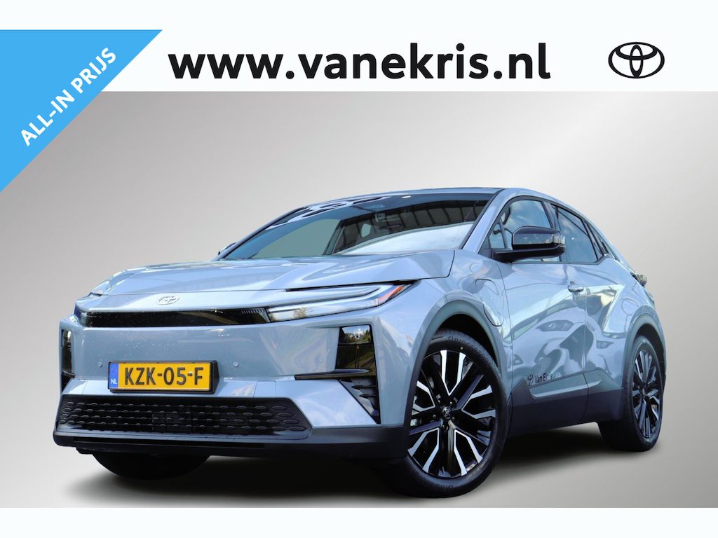 Toyota C-HR / C-HR+ First Edition 77 kWh,€1200,- Voordeel snel rijden , Apple Carplay, Android auto.