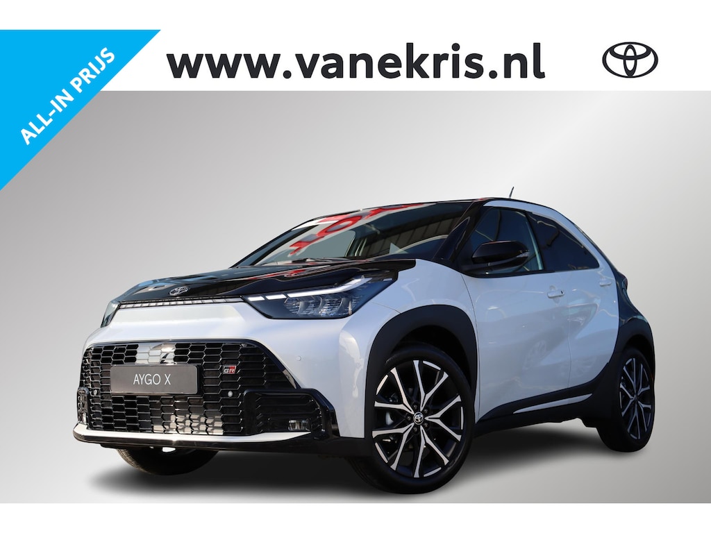 Toyota Aygo X Hybrid 115 GR Sport, Keyless entry, JBL, € 1.500 Inruil voordeel !Stoelverwarming, Adaptieve cruise control, Parkeercamera.
