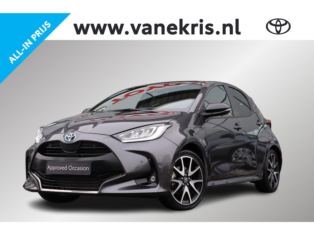 Toyota Yaris 1.5 Hybrid Executive, JBL, Panodak, Apple Carplay / Android auto, Parkeersensoren, Adaptieve cruise control, BSM.