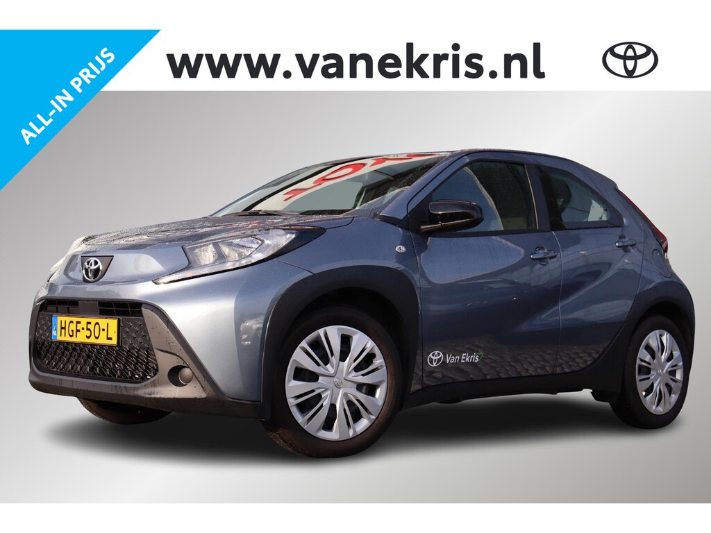 Toyota Aygo X 1.0 VVT-i MT Play, Apple carplay, Android auto, Adaptieve Cruise Control, Snelheidslimiter, Snel leverbaar.