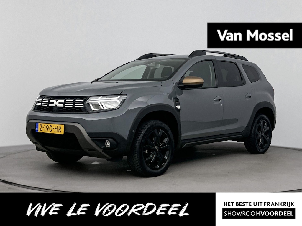 Dacia Duster 1.0 TCe ECO-G Extreme 100PK | Trekhaak | Navigatie | Zwarte Lichtmetalen Velgen | All Season Banden | Dodehoekdetectie | Apple CarPlay & Android Auto