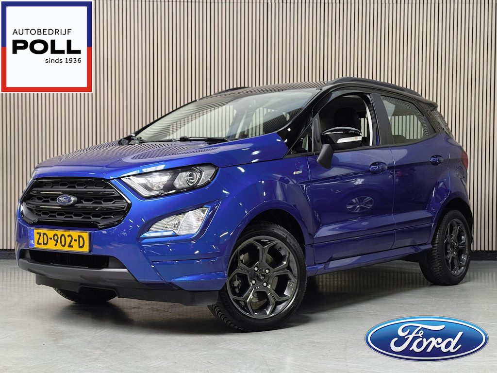 Ford EcoSport 1.0 EcoBoost ST-Line Black Navi Trekhaak Winter pack Keyless Zwart dak Dealeronderhouden