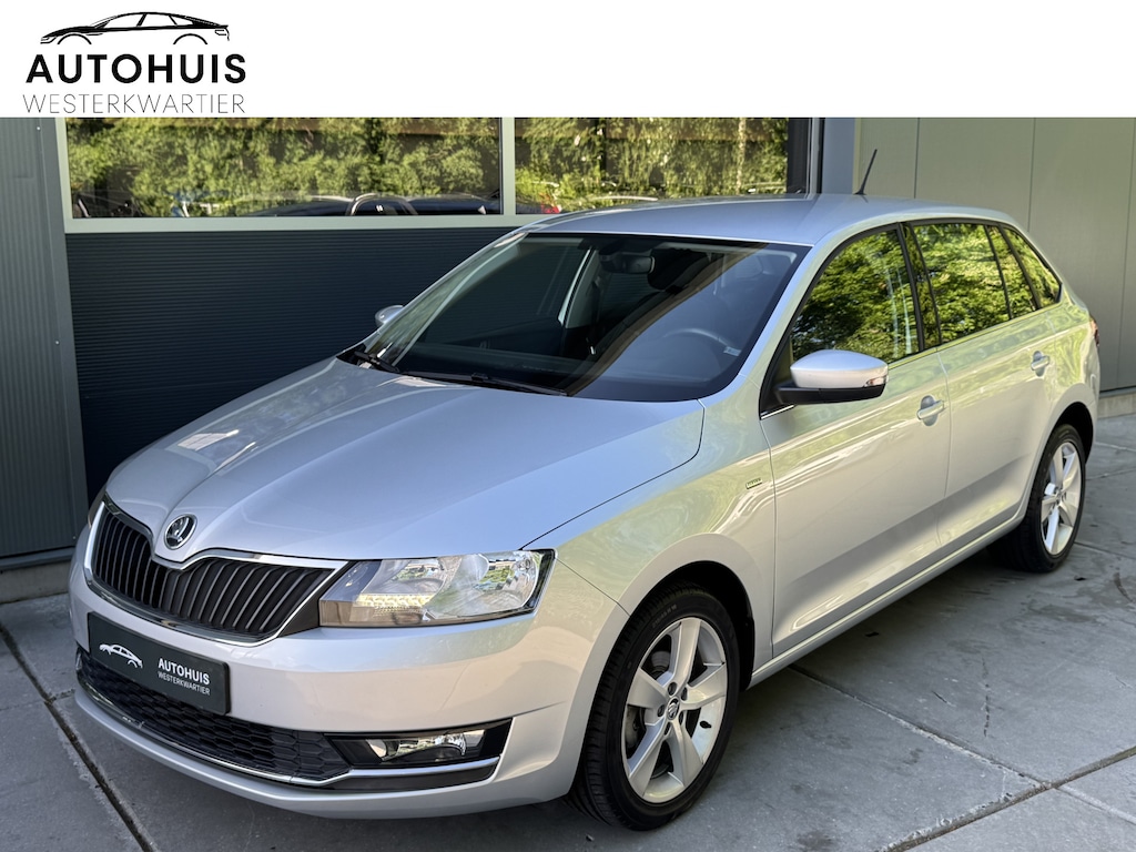 Skoda Rapid Spaceback 1.0 TSI 95pk DSG Greentech Clever Navigatie Stoelverwarming Climatronic DAB