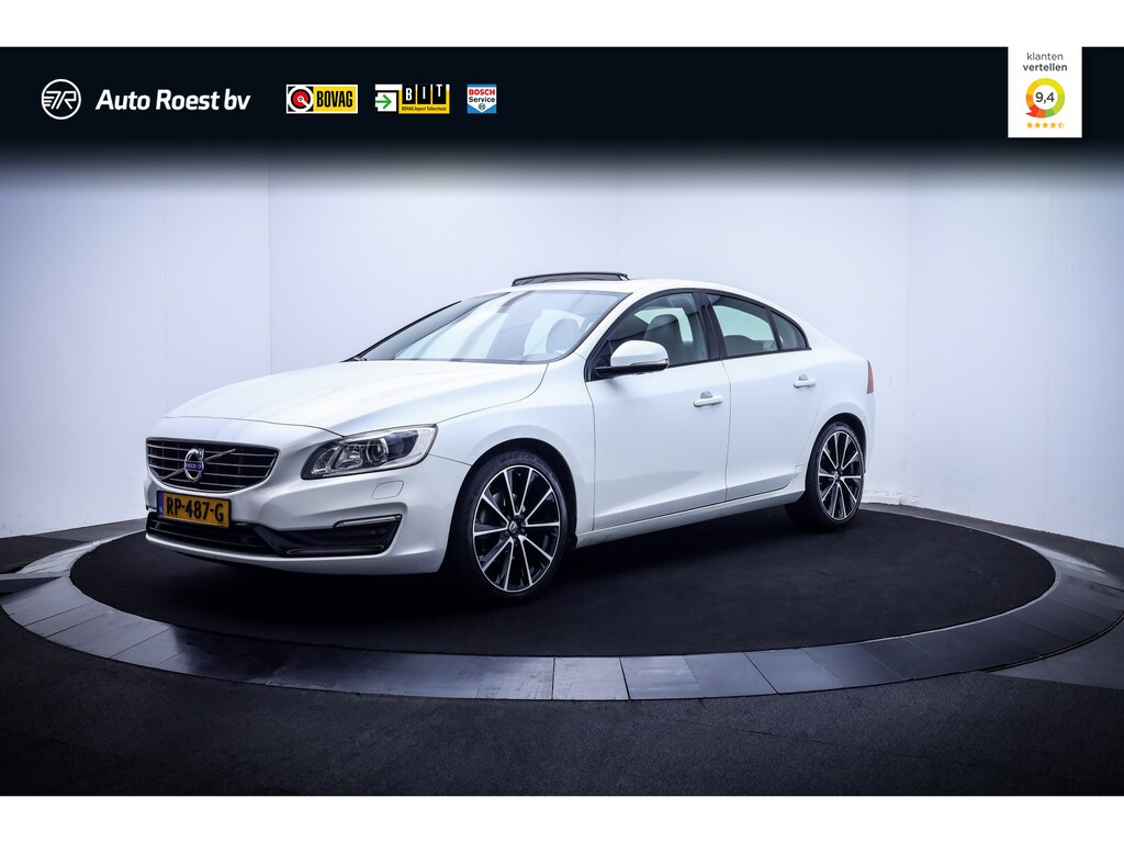 Volvo S60 T3 Aut. Polar+ Dynamic SCHUIFDAK | CAMERA | STOELVERW. | LEDER | AFN TREKHAAK | NAVI | CLIMA | CRUISE | LMV 19''