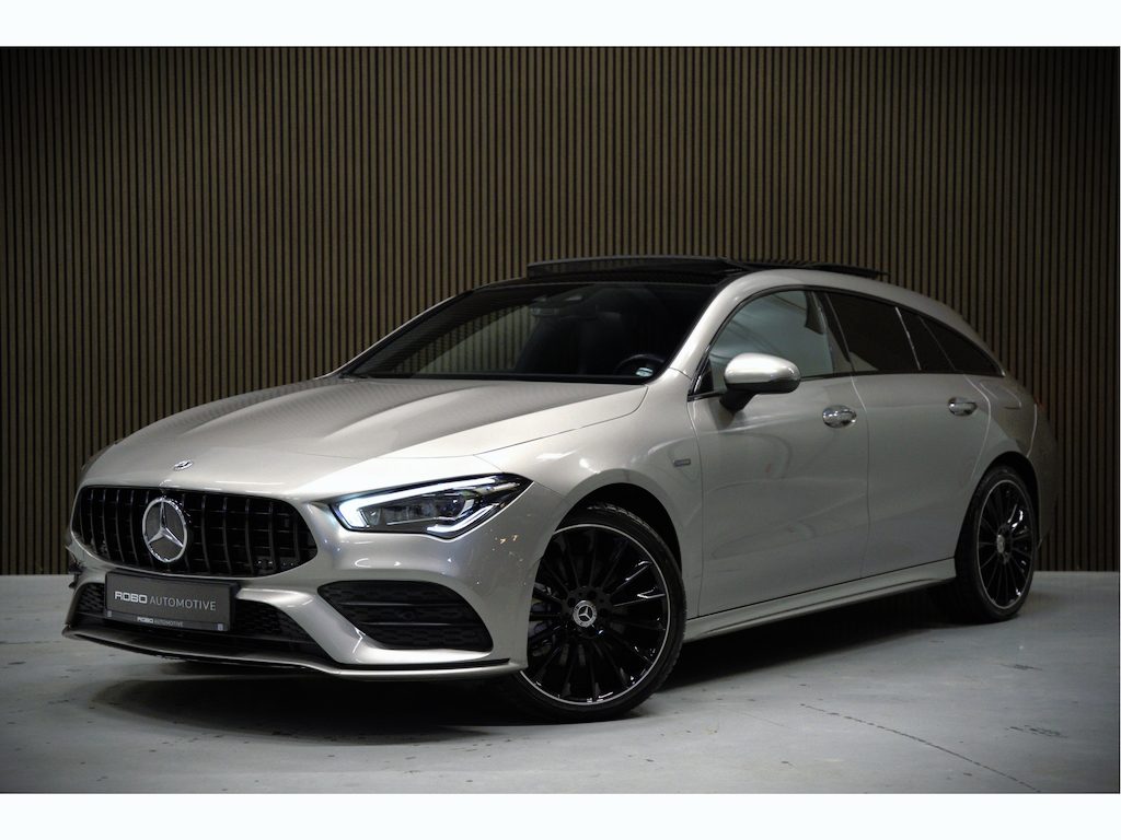 Mercedes-Benz CLA Shooting Brake 250 e Premium | Panoramadak | Stoelverwarming | Multibeam LED | Keyless | Camera | Ambiance Verlichting | Cruise Control | SOH 95,87%