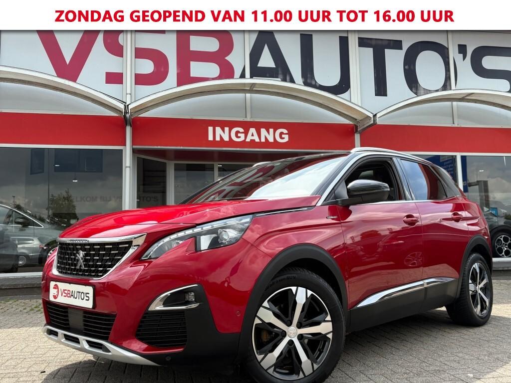 Peugeot 3008 1.2 PURETECH 130PK GT-LINE PANO-DAK NAVIGATIE CAMERA AIRCO LMV PDC