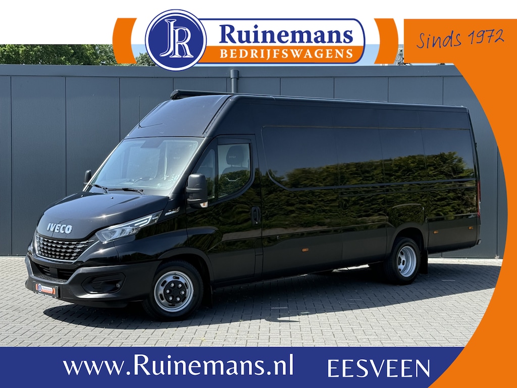 IVECO Daily 35C21 3.0 210 PK AUTOMAAT L3H2 N1 / MOTORSPORT INRICHTING / LUIFEL / LUCHTSLANG / DUBBEL LUCHT / 3-ZITS