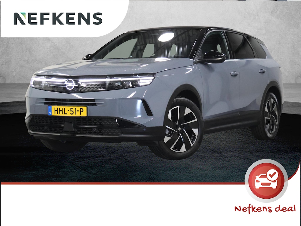 Opel Grandland 1.2 145PK Turbo Hybrid GS | 1ste eigenaar | Head-up display | AppleCarPlay/AndroidAuto | Navigatie | Adaptieve Cruise Control | Keyless | AGR Stoelen | Stoel/Stuur/Voorruitverwarming | FULL LED | 360'Camera | Isofix | Privacy Glass |