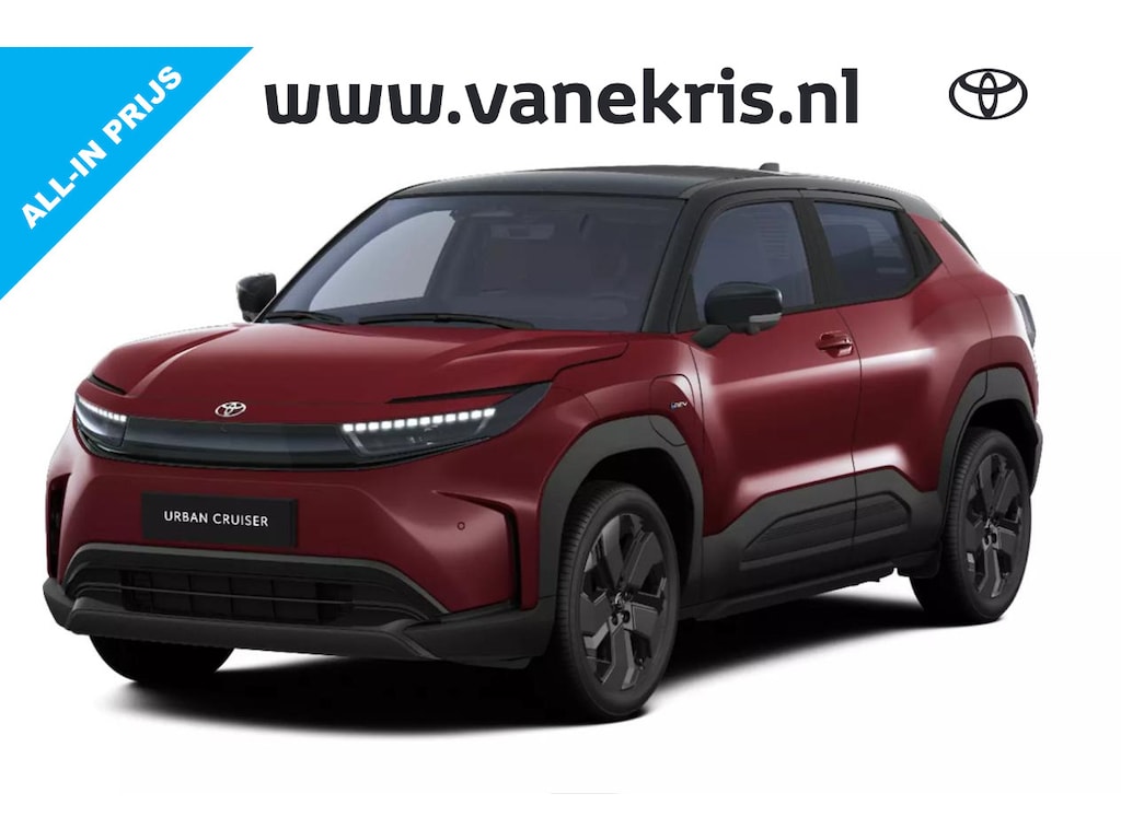 Toyota Urban Cruiser Executive 61 kWh , Nieuw, en leverbaar met €3.000, - inruilpremie!