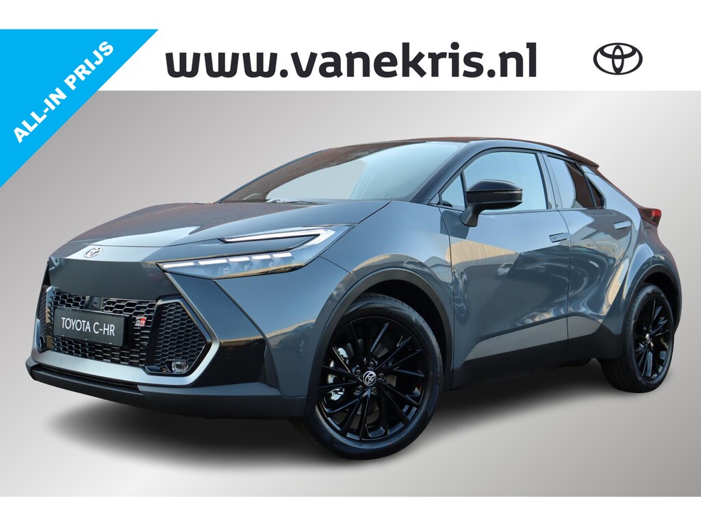 Toyota C-HR / C-HR+ 2.0 Plug-in Hybrid 220 GR SPORT, JBL, Nieuw en snel leverbaar met € 2.500,- inruilpremie Parkeersensoren, Elek achterklep, BSM.
