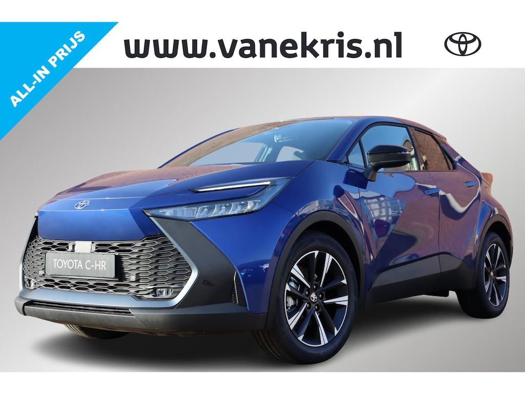 Toyota C-HR / C-HR+ 1.8 Hybrid 140 Dynamic Nieuw en direct leverbaar met € 2.500, - voordeel Dodehoekdetectie, Parkeersensoren Voor & Achter, Adaptief Cruise & Climate Control, Apple Carplay / Android Auto, Nieuw