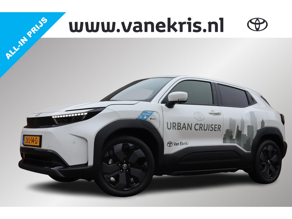 Toyota Urban Cruiser Executive 61 kWh, Apple CarPlay, JBL, Android Auto, Adaptieve cruise control, Stoel / stuurverwarming met €2.500 demovoordeel