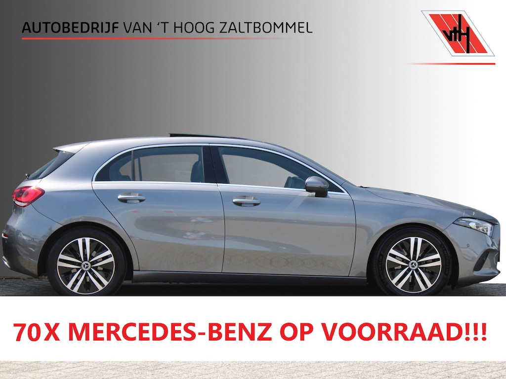 Mercedes-Benz A-klasse 200 AUT7 Luxury Line PANORAMADAK LEDER SFEER CARPLAY KEY-LESS GO
