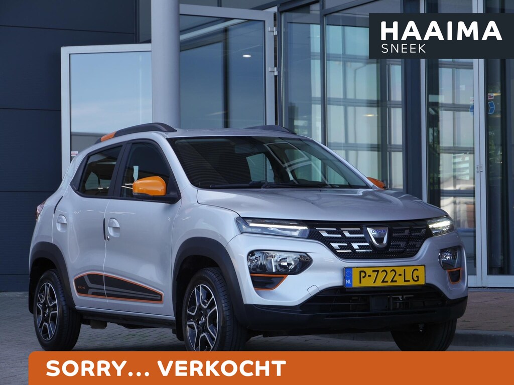 Dacia Spring Expression 27 kWh | Achteruitrijcamera | Parkeersensoren achter | Lichtmetalen velgen | Airco | Navigatiesysteem | Bluethooth | Elektrisch bedienbare ramen