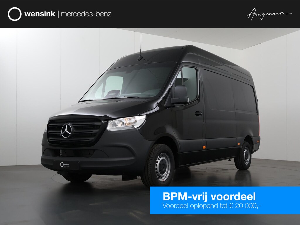 Mercedes-Benz Sprinter 315 CDI | L2 H2 | RWD | Aut. | PRO | BPM VRIJ! | ACHTERUITRIJCAMERA | 3500 KG AHW | DODEHOEKASSISTENT | AIRCO | CRUISE | CARPLAY | ANDROID AUTO | METALLIC | 3-ZITS | MBUX SYSTEEM GROOT