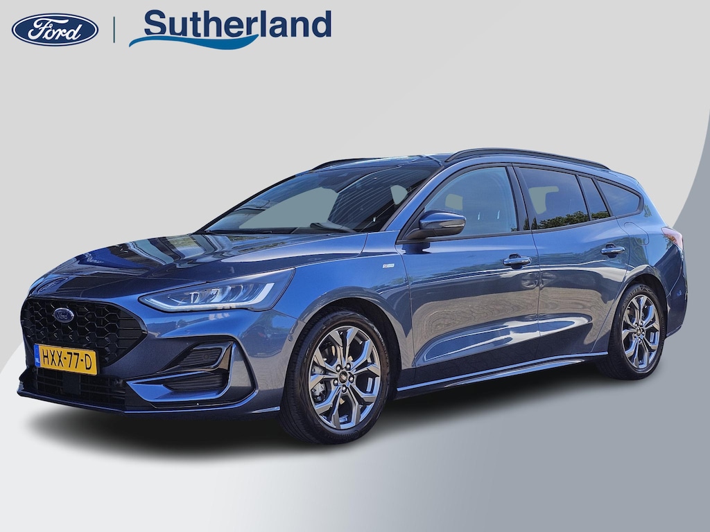 Ford Focus Wagon 1.0 EcoBoost Hybrid ST Line | Chrome Blue | Winter Pack | Driver Assistance Pack | NL Auto |
