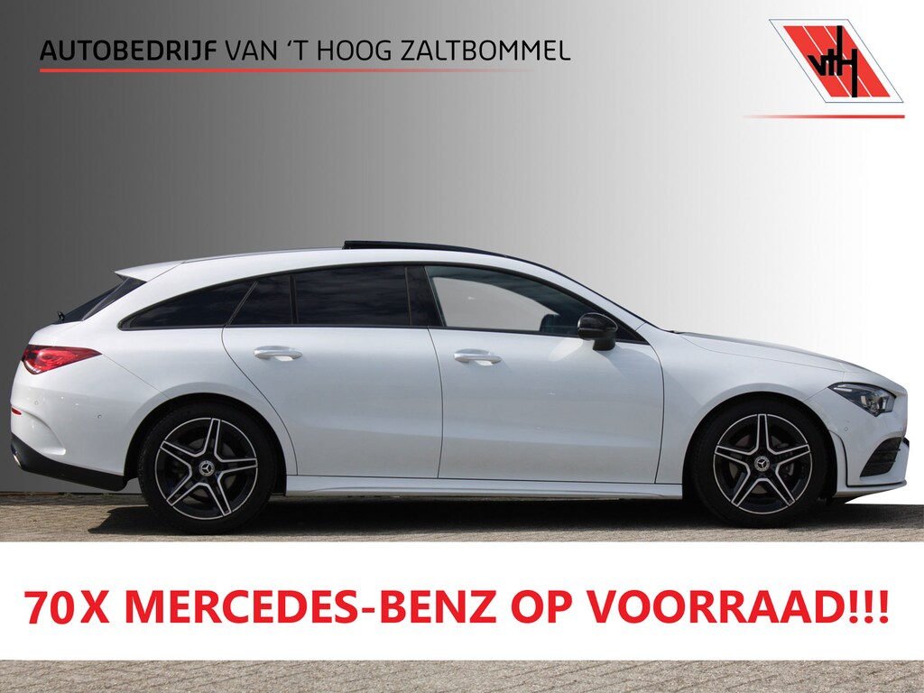 Mercedes-Benz CLA Shooting Brake 180 AUT7 AMG NIGHT PAKKET PANORAMADAK SFEER CARPLAY TREKAAK MULTIBEAM KEY-LESS GO