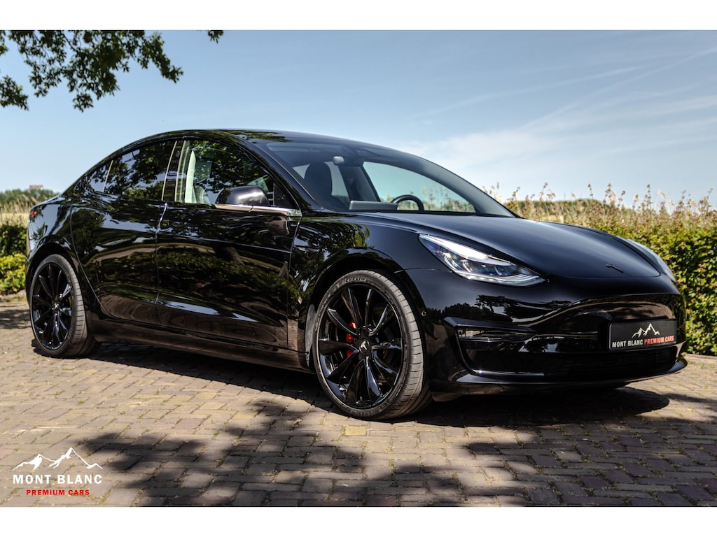 Tesla Model 3 Performance AWD 75kWh|Black ed.|45D. km|Autopilot|89,8% SoH