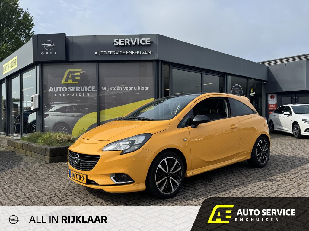 Opel Corsa 1.0 Turbo Color Edition Incl. 12M garantie-beurt-apk Fantastische kleur ! | OPC Line pakket | Carplay - Android auto | Camera | dikke wielen!