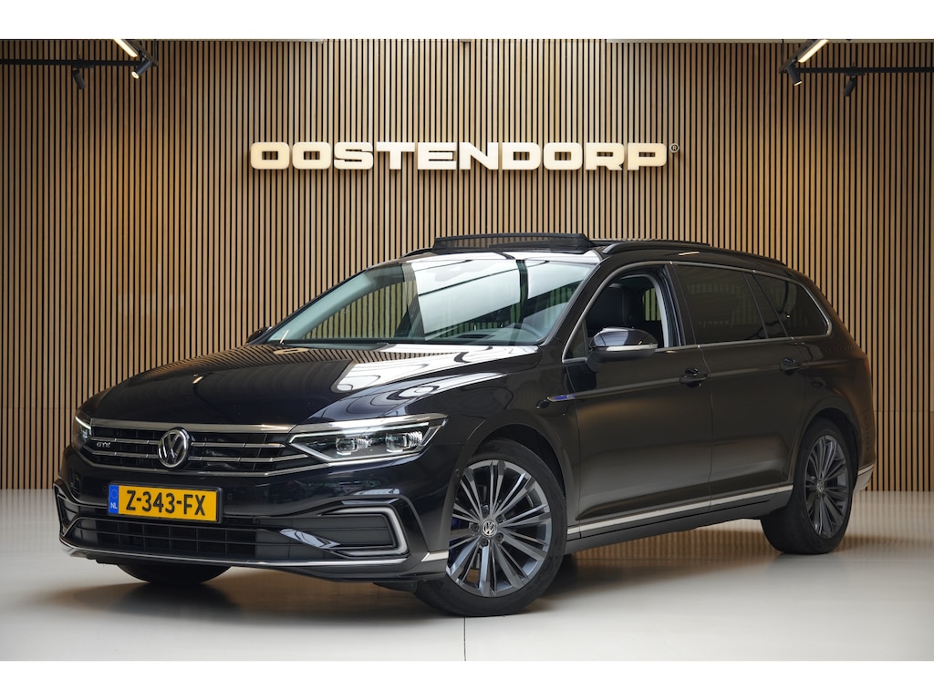 Volkswagen Passat Variant 1.4TSI/218pk PHEV GTE|2020|Leder|Panoramadak|Trekhaak|Matrix-LED|18"LMV|Head-up|El.Achterklep|Cruise+ACC