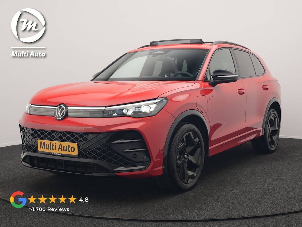 Volkswagen Tiguan 1.5 eHybrid R-Line Edition PHEV 204pk Dealer O.H. | Panodak | Adaptive Cruise | Head Up | 360 Camera | IQ Light | Sportstoelen Massage & Memory | Sfeerverlichting | Keyless | Blis | Apple Carplay | Navigatie | DAB | Plug In Hybrid |