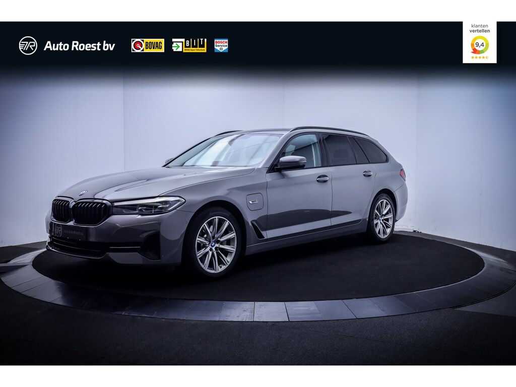 BMW 5-Serie Touring 520e 204Pk BUSINESS Edition Plus SOH 97% | FULL LED | LEDER | CAMERA | STOELVERW | ELEK TREKHAAK | LMV