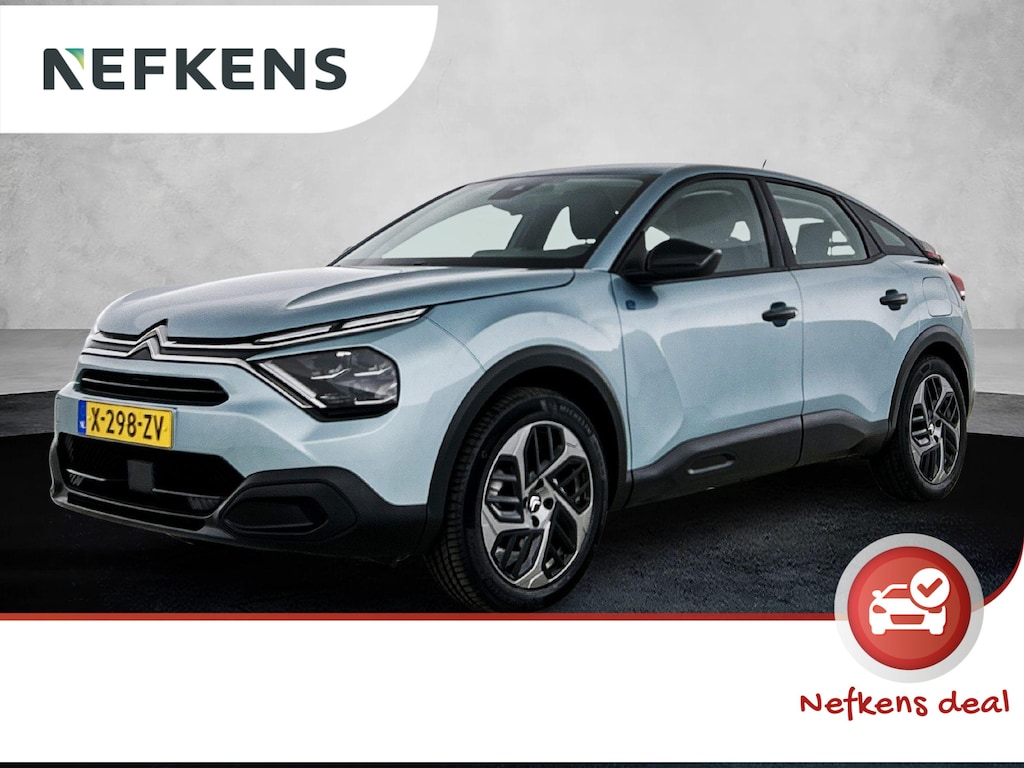 Citroën E-C4 You 136pk 50 kWh automaat | 3 Fase | Warmtepomp | Apple Carplay/Android Auto | Climate Control | Full-LED | Parkeersensoren |