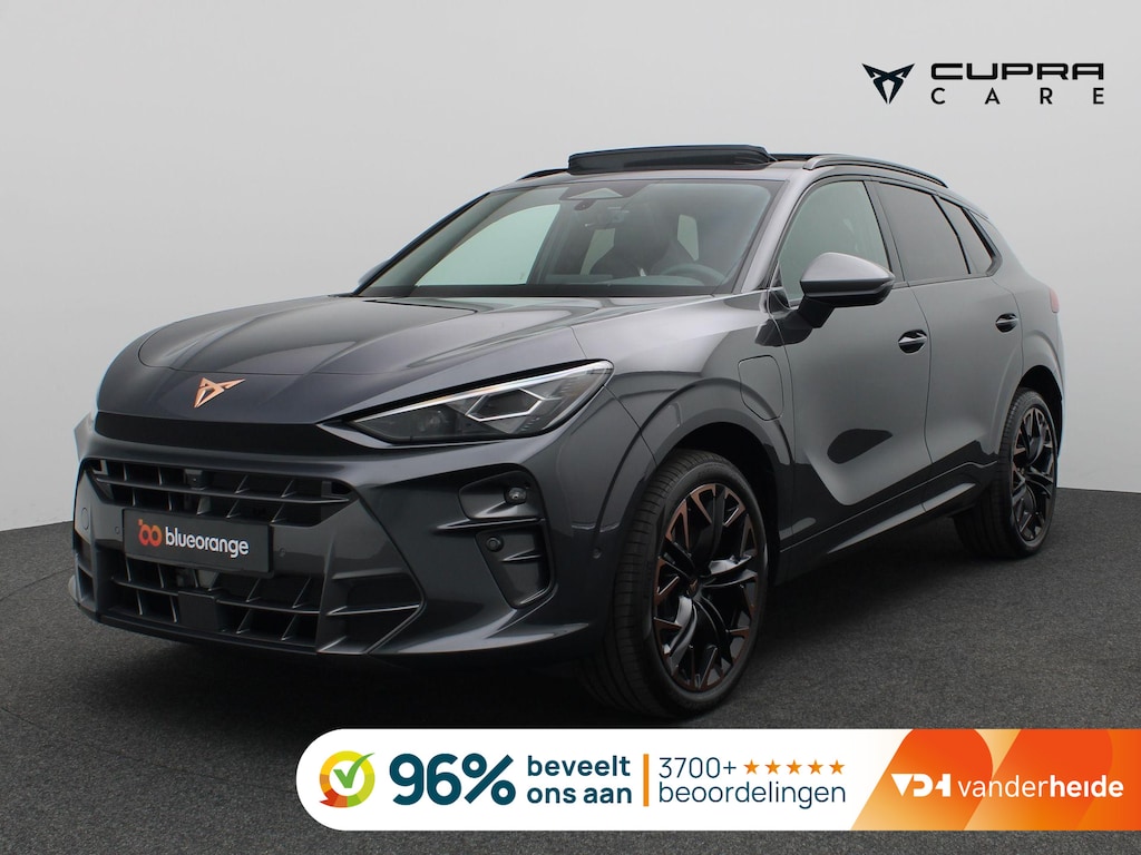 CUPRA Terramar 1.5 TSI e-Hybrid VZ Performance 272PK DSG Pano-Schuifdak, Trekhaak, 20" LM Velgen, Matrix-LED Verlichting, Head-Up Display, 360gr. Camera, Sennheiser Audio, Keyless, Side Assist