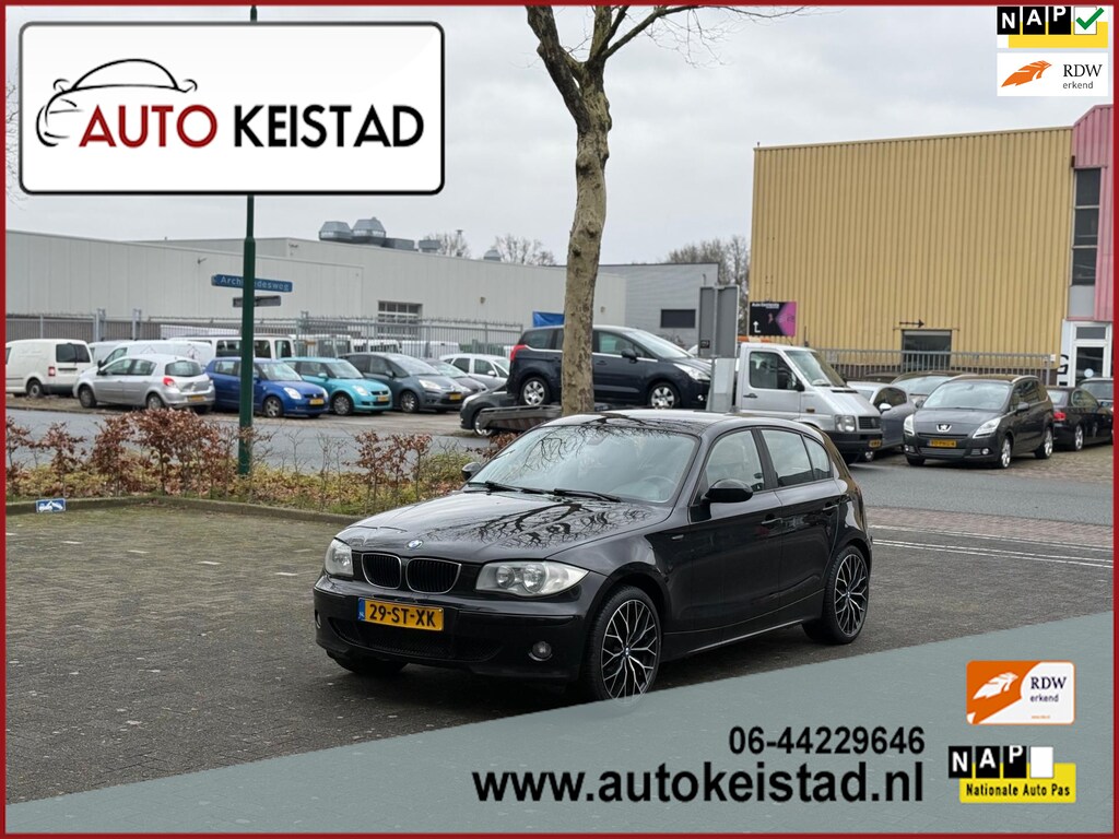 BMW 1-Serie 120i High Executive 5-DEURS AIRCO/CRUISE/4x ELEKTR. RAMEN!