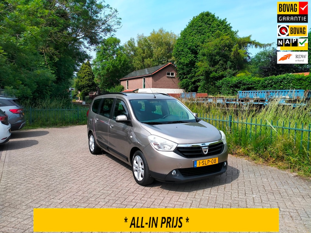 Dacia Lodgy 1.2 TCe Prestige 5p. navi trekhaak recent ketting verv ALLINPRIJS