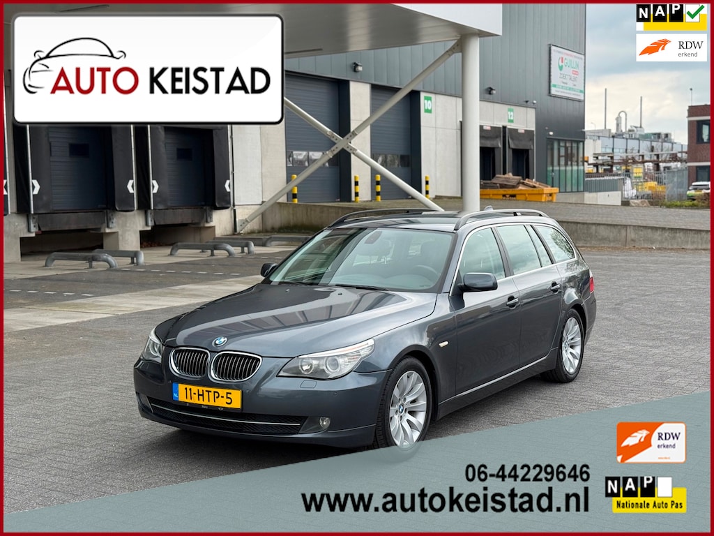 BMW 5-Serie Touring 520i LCI AUTOMAAT NAVIGATIE/CRUISE! NETTE STAAT!