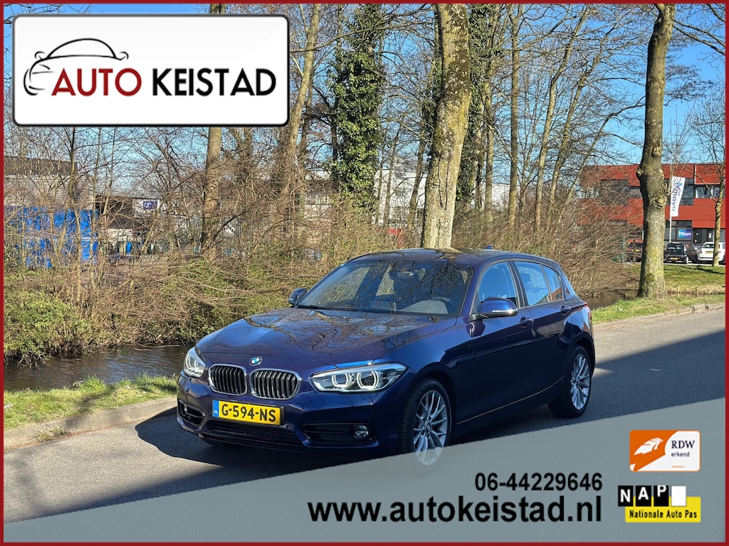 BMW 1-Serie 118i EXECUTIVE AUTOMAAT XENON/KEYLESS/NAVIGATIE! ORIGINELE KILOMETERS!