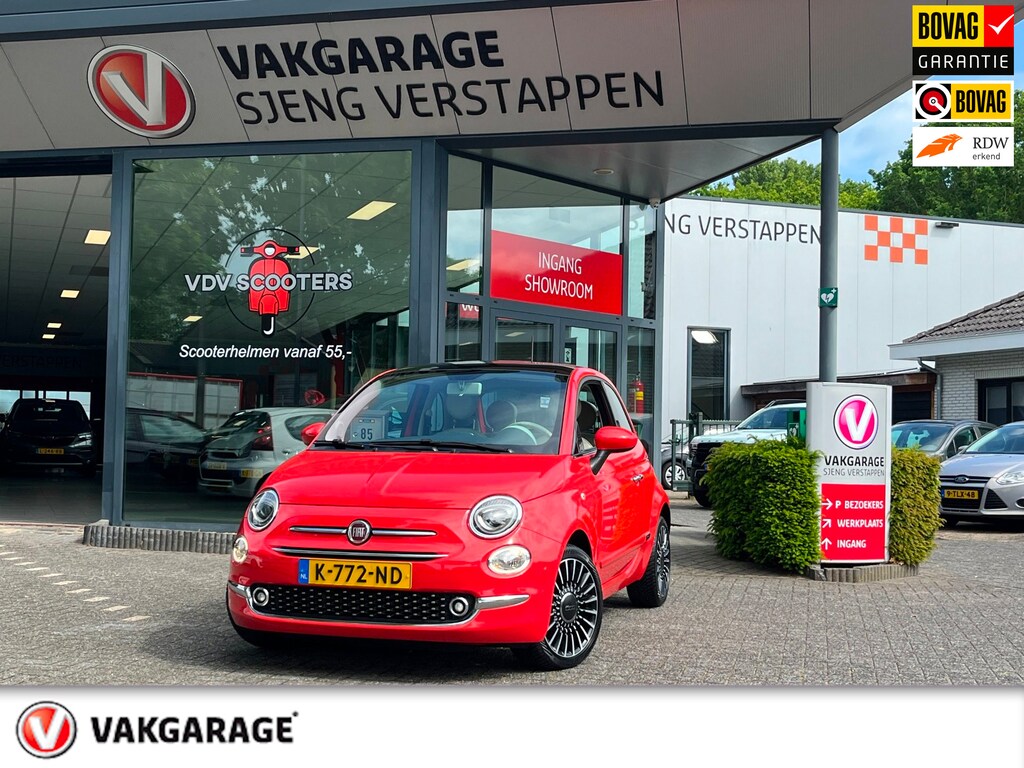 Fiat 500 1.2 Lounge Bovag rijklaarprijs !!