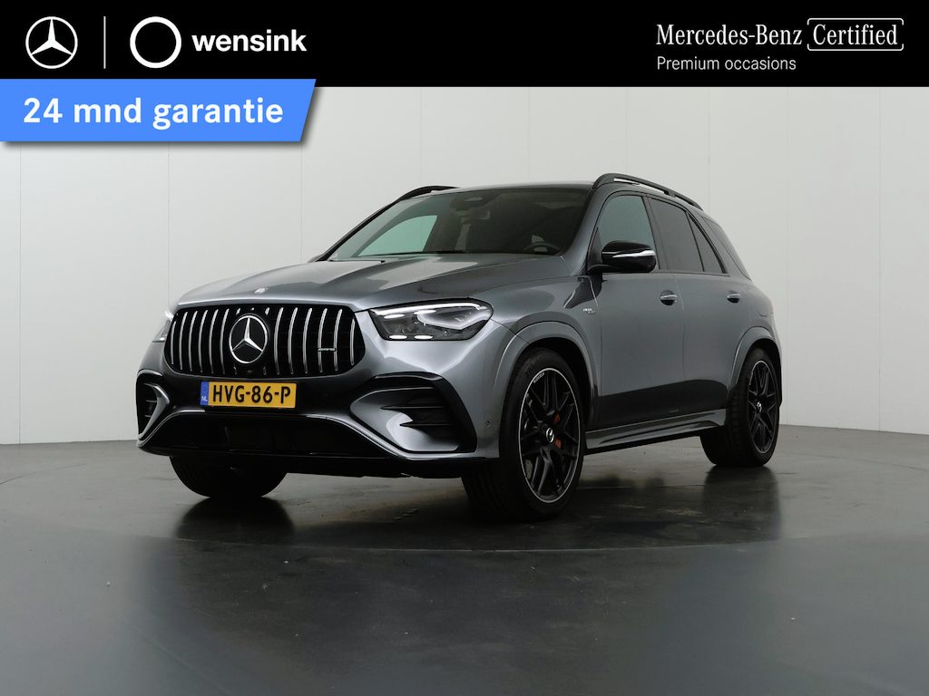 Mercedes-Benz GLE AMG 53 Hybrid 4MATIC+ Night Edition | Luchtvering | Burmester | Panoramadak | 22" lichtmetalen velgen |