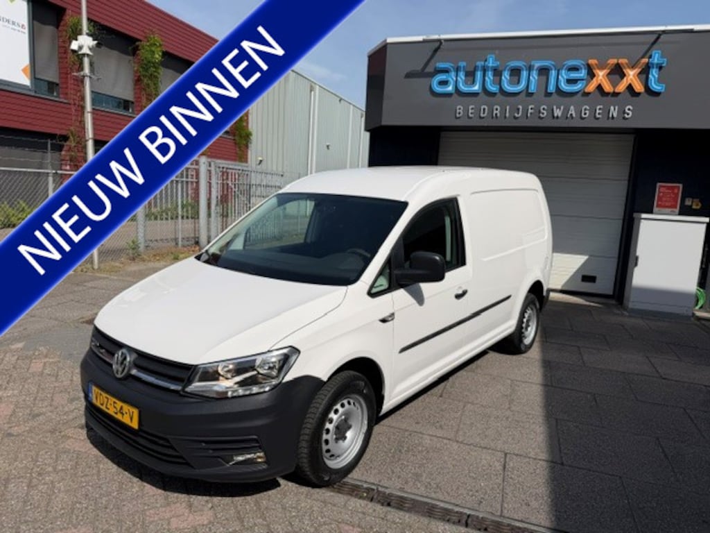 Volkswagen Caddy Maxi 1.4 TGI L2H1 EcoFuel Comfortline AIRCO I MULTIMEDIA I PDC i 1e EIGENAAR I COMPETE ONDERHOUDSHISTORIE I RIJDEN OP GROEN GAS IS CO2 NEUTRAAL