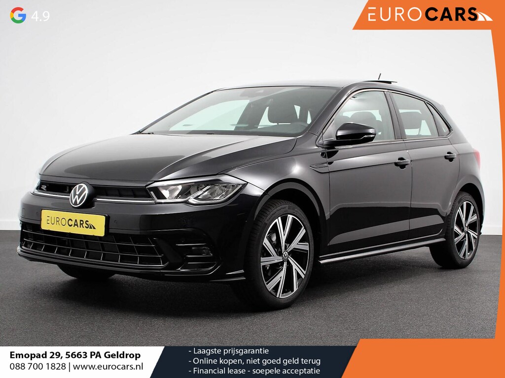 Volkswagen Polo 1.0 TSI DSG R-Line DEMO ! Panorama dak Navigatie App Connect/Apple Carplay/Android Auto Climate Control DAB LED Parkeer sensoren Camera Cruise control adaptieve Lichtmetalen velgen