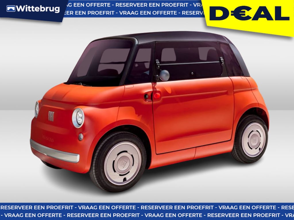 Fiat Topolino Corallo DIRECT RIJDEN! - GEEN RBW NODIG - PANORAMADAK
