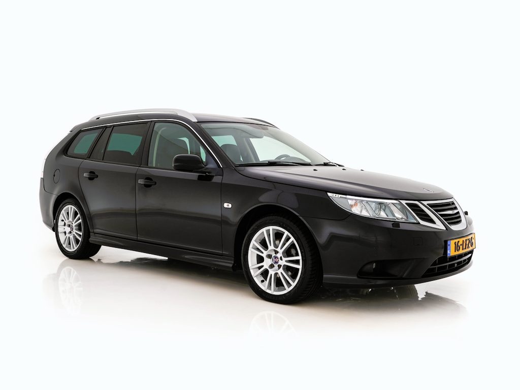 Saab 9-3 Sport Estate 1.8t Vector Aut. *LEATHER-FABRIC | XENON | NAVI-FULLMAP | HEATED-COMFORTSEATS | PRIVACY-GLASS | ECC | PDC | TOWBAR | CRUISE | 17''ALU*