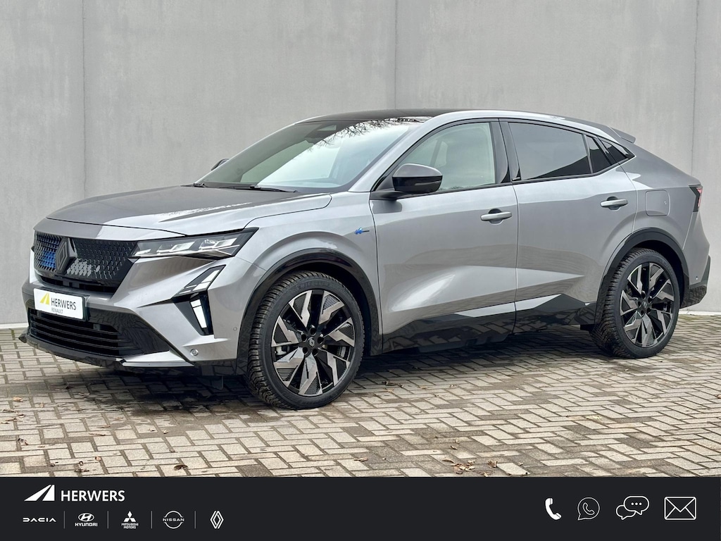 Renault Rafale E-Tech 4x4 plug-in hybrid 300 esprit Alpine / Fabrieksgarantie tot 14-04-2027 / Panoramadak / All Season Banden / Head-Up Display / 360 Graden Camera / Stoel & Stuurverwarming / 4 Control / Apple Carplay & Android Auto / Adpatieve Cruise / Clima / LED / DAB /