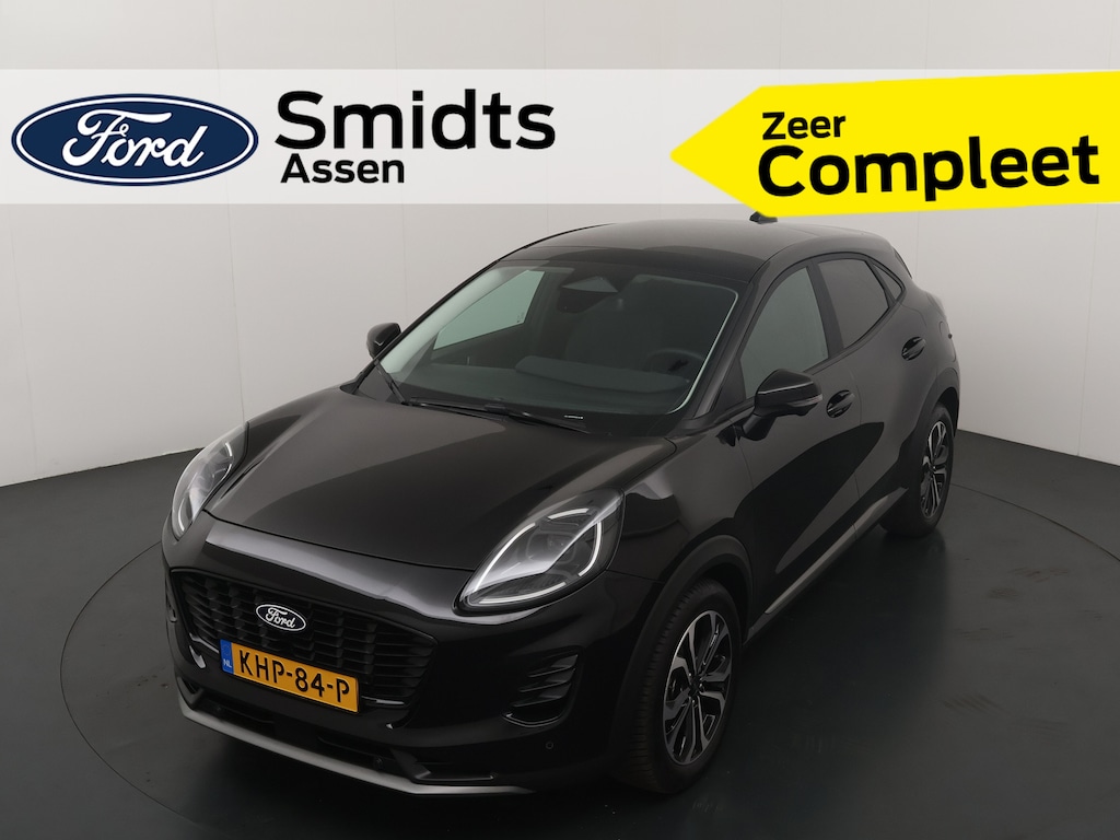 Ford Puma EcoBoost Hybrid 125pk Titanium | Pano | Winterpack | Adapt. Cruise | Dodehoek detectie | 360 Camera | Fabr. Gar. t/m 05-2029