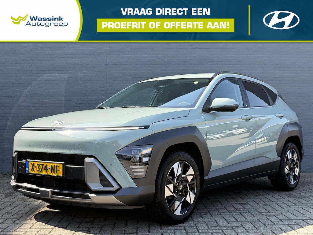Hyundai Kona 1.6 GDI HEV 141pk DCT Comfort Smart | All Season Banden | Navigatie | Stoel & Stuurverwarming | 18 Inch Velgen