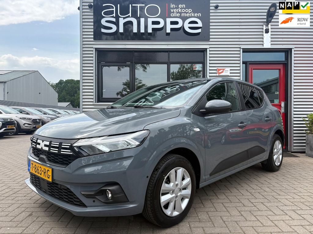 Dacia Sandero 1.0 TCe 100 ECO-G Expression -LPG G3-AIRCO-CRUISECONTROL-FULL LED-APPLE CARPLAY/ANDROID AUTO-CAMERA-DODE HOEK-PDC-