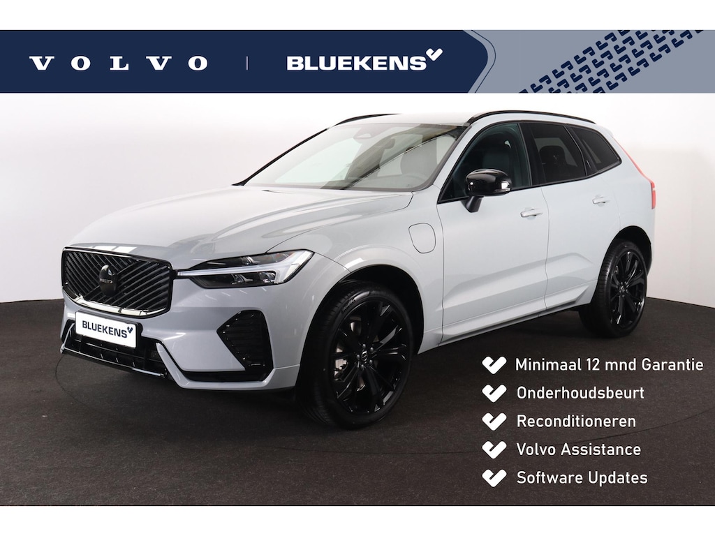 Volvo XC60 T6 Recharge AWD Plus Black Edition - IntelliSafe Assist & Surround - Harman/Kardon audio - Parkeercamera achter - Verwarmde voorstoelen, stuur & achterbank - Parkeersensoren voor & achter - Elektr. bedienb. voorstoelen met geheugen - Draadloze tel. lader - Extra getint glas - 21' LMV