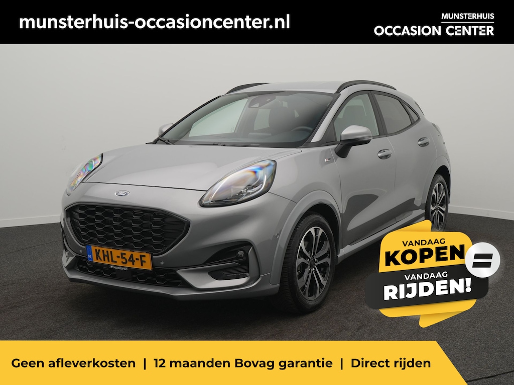 Ford Puma 1.0 155 PK EcoBoost Hybrid - RIJKLAARPRIJS - Achteruitrijcamera - Adaptive Cruise Control - Stoel- en Stuurverwarming!