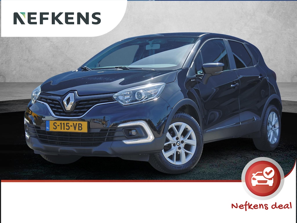 Renault Captur 0.9 TCe 90pk Limited | Navigatie | Cruise Control | Airco | Parkeersensoren Achter | Keyless | 16" LMV