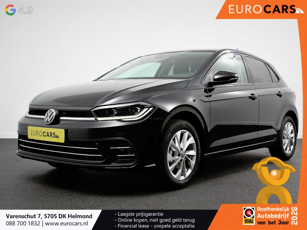 Volkswagen Polo 1.0 TSI DSG Style Navigatie Apple Carplay/Android Auto Climate Control Led Lichtmetalen Velgen Extra getint glas